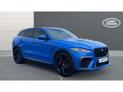 Blue Used 2021 Jaguar F-Pace SVR SUV | £45,441 (Expensive)