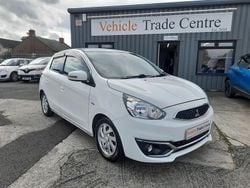 White Used 2019 Mitsubishi Mirage Hatchback | £4,499 (Fair price)