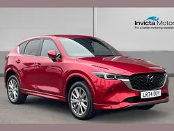 Red Used 2024 Mazda CX-5 Takumi-Line SUV | £27,040 (A bit pricey)
