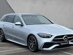 Silver Used 2024 Mercedes C300 AMG Line Premium Estate | £36,380 (Fair price)