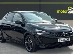 Diamond black metallic Used 2020 Vauxhall Corsa Elite Hatchback | £11,750 (Fair price)