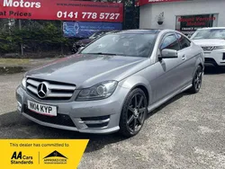 Silver Used 2014 Mercedes C250 Sport Edition Coupe | £8,495 (Super price)