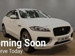 White Used 2016 Jaguar F-Pace Supercharged SUV | £24,799 (Fair price)