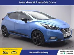 Blue Used 2022 Nissan Micra S Hatchback | £12,500 (Fair price)