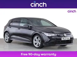 Black Used 2022 VW Golf VIII R-line Hatchback | £21,349 (A bit pricey)