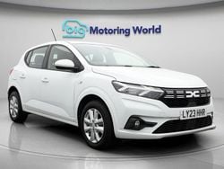 White Used 2023 Dacia Sandero Expression Hatchback | £9,900 (Good price)