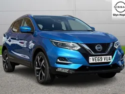 Blue Used 2019 Nissan Qashqai Tekna SUV | £14,025 (Fair price)