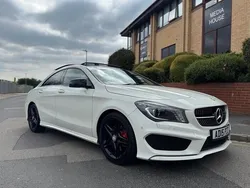 White Used 2015 Mercedes CLA220 AMG Sedan | £12,495 (Fair price)