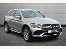 Silver Used 2022 Mercedes GLC300e AMG Line Premium SUV | £30,750 (Good price)