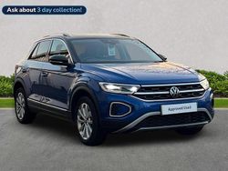 Blue Used 2023 VW T-Roc Style SUV | £23,617 (Fair price)