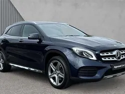 Cavansite blue metallic Used 2018 Mercedes GLA250 AMG Line Premium Plus SUV | £17,796 (A bit pricey)