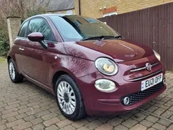 Red Used 2021 Fiat 500 Lounge Hatchback | £5,500