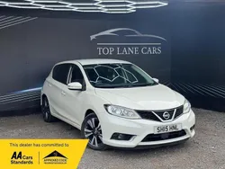 White Used 2015 Nissan Pulsar N-TEC Hatchback | £4,360 (Good price)