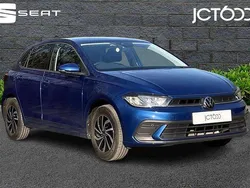 Blue Used 2023 VW Polo Life Hatchback | £17,248 (Fair price)