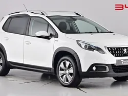 Pure white Used 2019 Peugeot 2008 Signature Sky SUV | £8,490 (Super price)