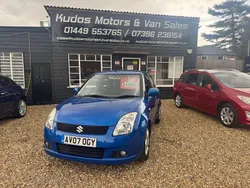 Blue Used 2007 Suzuki Swift GLX Hatchback | £2,695 (Fair price)
