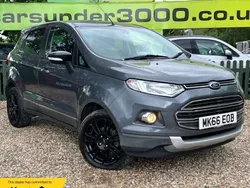 Grey Used 2016 Ford Ecosport Titanium S SUV | £6,725 (Fair price)