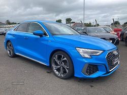 Blue Used 2021 Audi A3 e-tron S-Line Hatchback | £21,995 (Fair price)