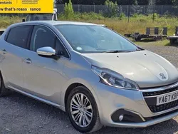 Silver Used 2017 Peugeot 208 Allure Hatchback | £8,680 (A bit pricey)