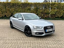 Silver Used 2015 Audi A4 S-Line Sedan | £13,999 (Expensive)