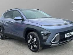 Meta blue New 2025 Hyundai Kona Ultimate SUV | £30,215 (Expensive)