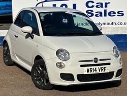 White Used 2014 Fiat 500 S Hatchback | £5,295 (Fair price)
