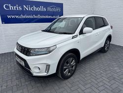 White Used 2022 Suzuki Vitara SZ-T Hatchback | £15,495 (A bit pricey)