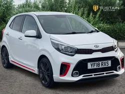White Used 2018 Kia Picanto GT-Line S Hatchback | £10,499 (Fair price)