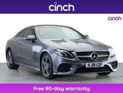 Grey Used 2018 Mercedes E300 AMG Line Premium Coupe | £19,699 (Good price)
