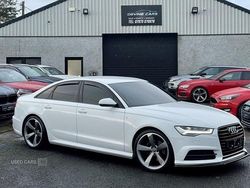 White Used 2015 Audi A6 S-Line Sedan | £11,995 (Expensive)
