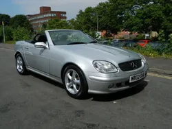 Silver Used 2002 Mercedes SLK320 Cabriolet | £7,995