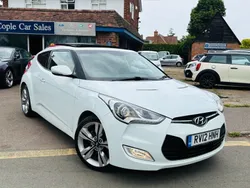 White Used 2012 Hyundai Veloster Sport Hatchback | £4,495 (Good price)