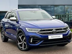 Lapiz blue metallic Used 2022 VW T-Roc R SUV | £26,759 (Fair price)