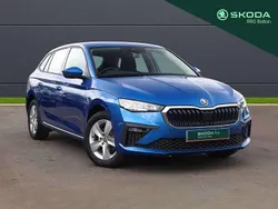 Race blue metallic Used 2024 Skoda Scala SE Hatchback | £16,995 (A bit pricey)