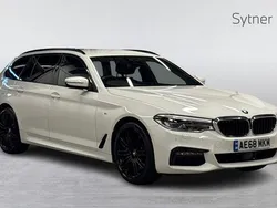 White Used 2018 BMW 530 M Sport Estate | £31,000 (Expensive)