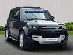Black Used 2022 Land Rover Defender SUV | £55,454 (Good price)