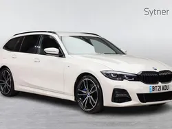 White Used 2021 BMW 320 M Sport Estate | £27,500 (A bit pricey)