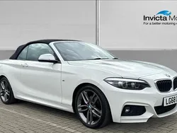 White Used 2018 BMW 220 M Sport Cabriolet | £15,899 (A bit pricey)
