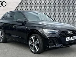 Black Used 2021 Audi Q5 S-Line SUV | £32,630 (Expensive)