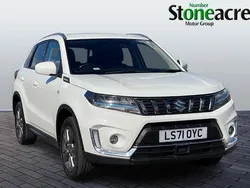 White Used 2021 Suzuki Vitara SZ-T SUV | £12,750 (Fair price)