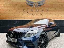 Blue Used 2019 Mercedes C300 AMG line Coupe | £20,590 (Good price)