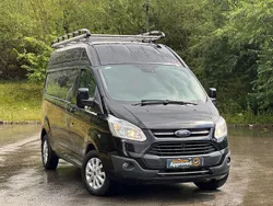 Black Used 2017 Ford Transit Custom Limited Van | £11,995 (Expensive)