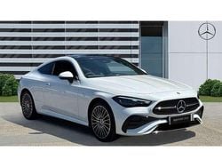 White Used 2025 Mercedes CLE300 AMG Line Premium Plus Coupe | £53,204 (Fair price)