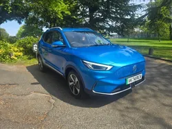 Blue Used 2024 MG ZS Trophy Connect Sedan | £18,888 (Fair price)