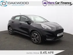 Black Used 2022 Ford Puma ST-Line SUV | £19,478 (A bit pricey)