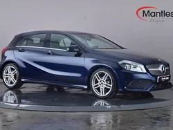 Blue Used 2017 Mercedes A200 Executive Hatchback | £12,995 (Fair price)