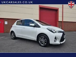 White Used 2015 Toyota Yaris Hatchback | £6,299 (Good price)