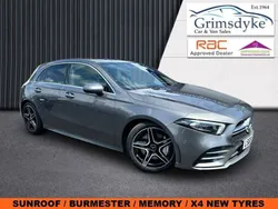 Grey Used 2019 Mercedes A35 AMG Premium Plus Hatchback | £24,990 (Fair price)