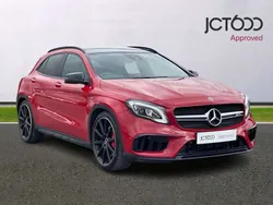 Red Used 2017 Mercedes GLA45 AMG Premium SUV | £18,097