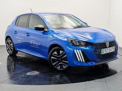 Blue Used 2024 Peugeot e-208 Style Hatchback | £15,990 (Fair price)